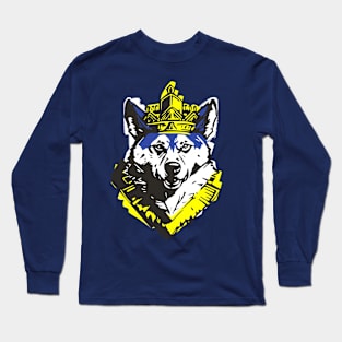 King Husky Long Sleeve T-Shirt